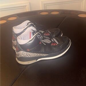 Black and Red Athletic Sneakers